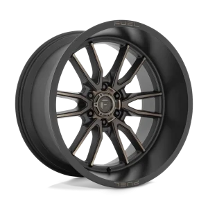 Fuel – D762 CLASH – Black – 22″x12″ -44mm – Summer Wheels – D76222208947